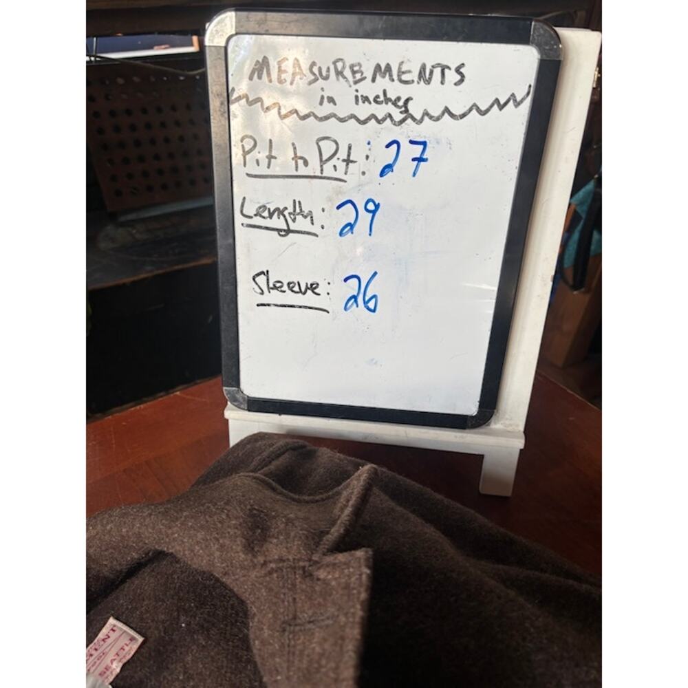 Filson Style 110 Mackinaw Wool Cruiser Jacket Brown Sz 48 USA Made Hunting Coat - Picture 16 of 16